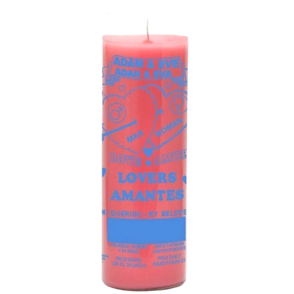 7 Day Jar Candle Adam and Eve